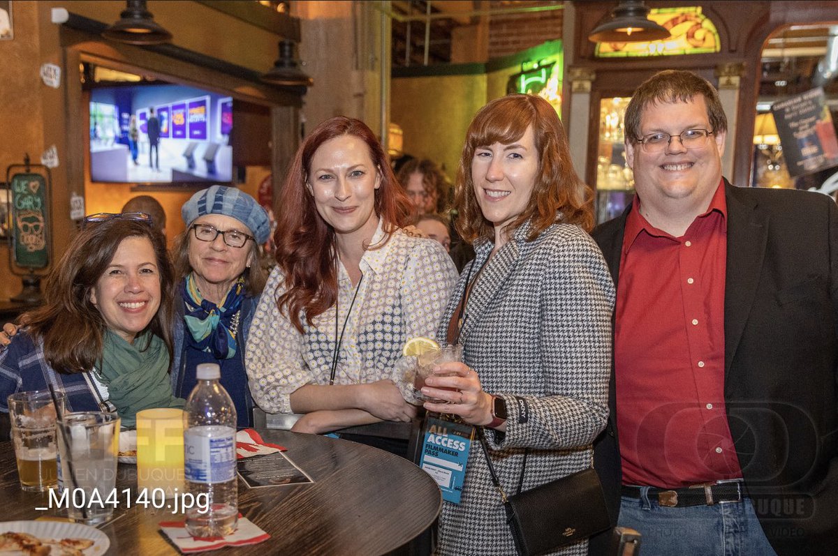benroethig's tweet photo. Ron at @digitaldubuque always makes us look good.  @gnattilly @AshsStash #jdiff2023 @JulienFilmFest https://t.co/BHMWTUXGXc
