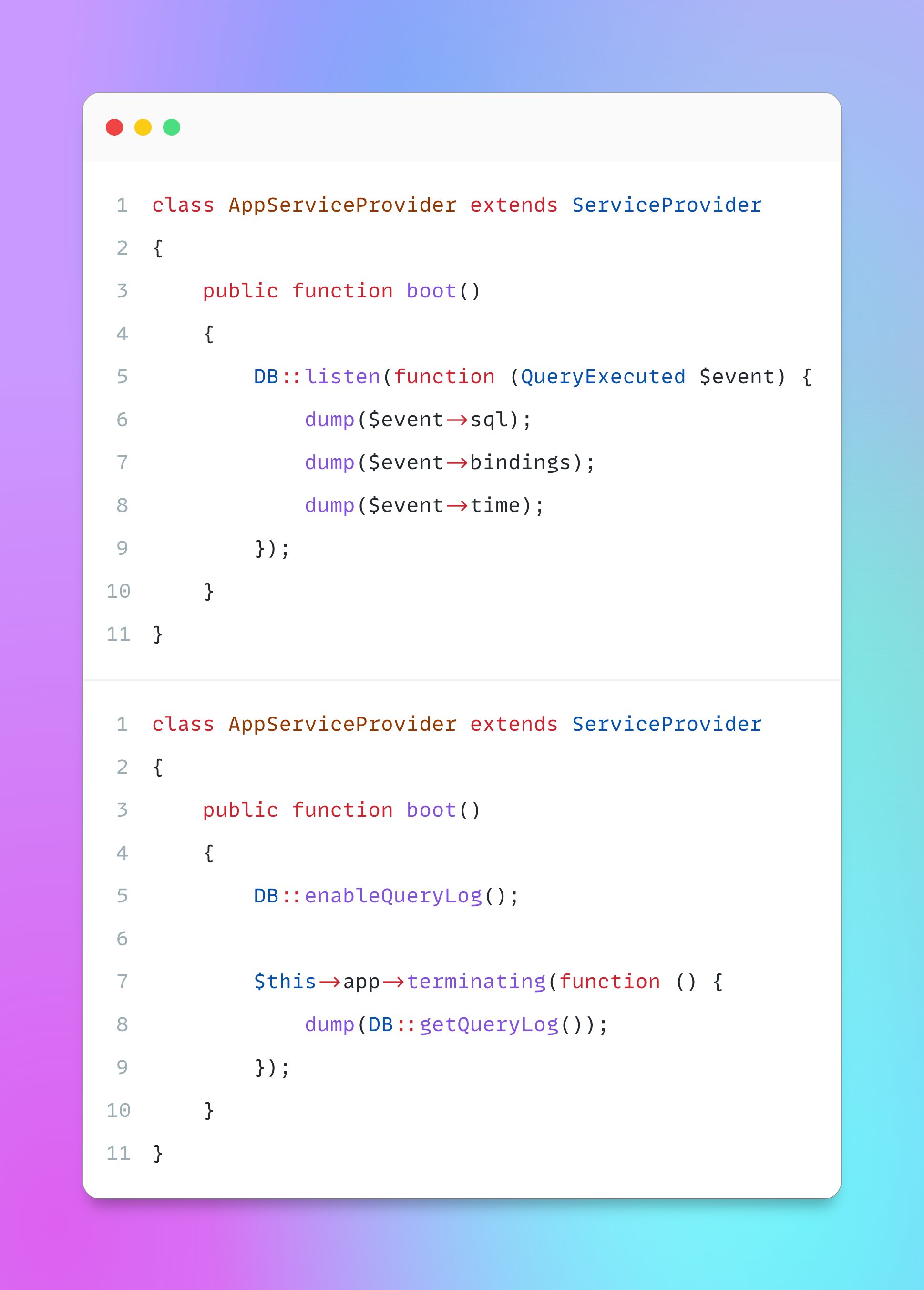 Newton Job on Twitter "⚡️Laravel provides two great ways out of the