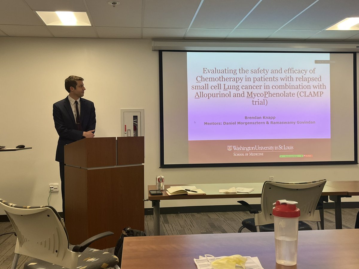 WashUHemOncFell's tweet photo. Congratulations to all of our first-year fellows (such as @BrendanJKnapp) for their progress! https://t.co/EvPzKuVrkW
