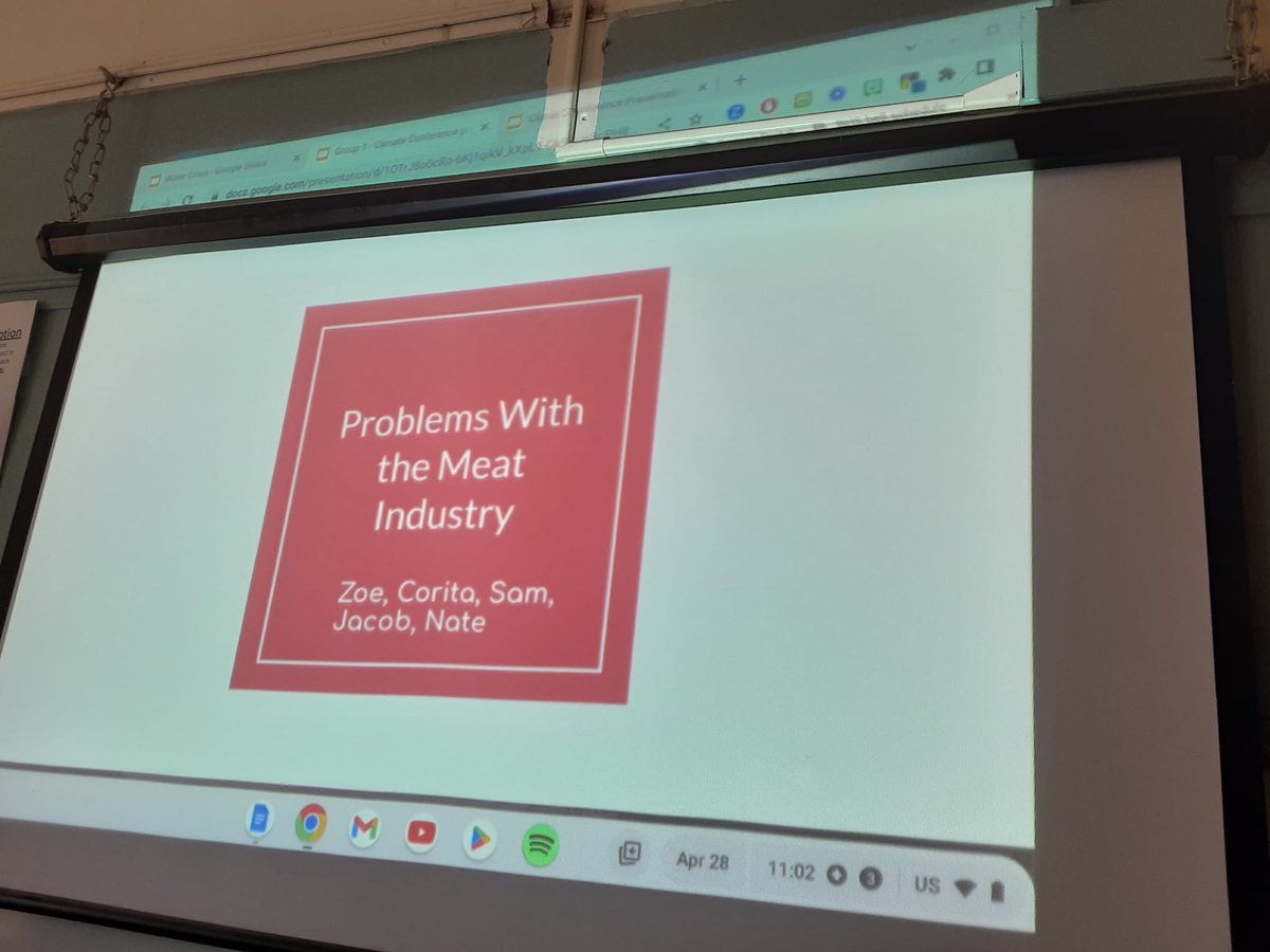 NilangGor's tweet photo. Berkeley High Conference was an excellent event where students presented on impact of meat &amp; dairy industry on climate change, water consumption and deforestation. @allymarkovich @ClimateEquityHH @Ana4SchoolBoard @LauraBabitt @KariHamerschlag @drcrystalheath @dxeverywheresf https://t.co/IeFKWUgp4i