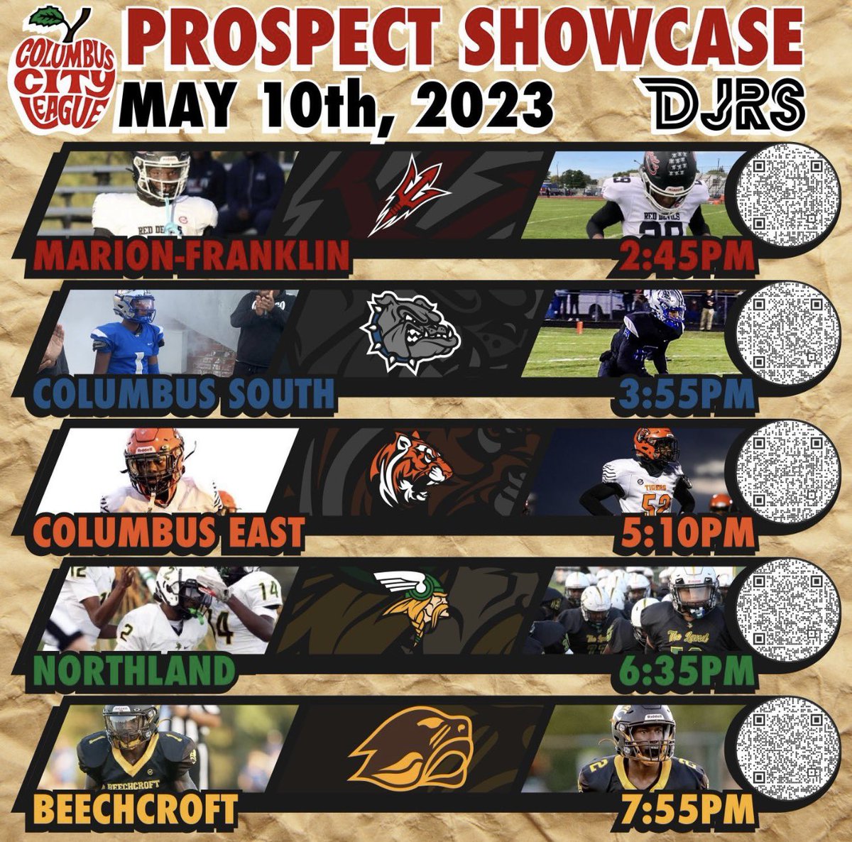 ColsElite2024's tweet photo. @Coach_Bunk Come see some great city league kids in action. See you @ 6:35pm @ Northland High School. 
Kevin Bell Jr.  6’0   220lbs  #52  #ILB   3.8GPA 

https://t.co/ynfC6gmBj3 https://t.co/UxhHawc1om