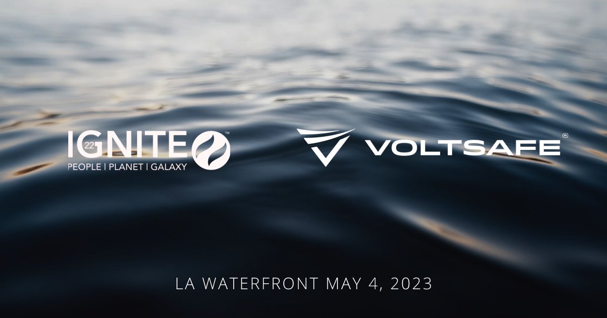 VoltSafe's tweet photo. We're heading to #IGNITE22 presented by @BraidTheory in LA on Thurs! #VoltSafe's CTO @SanadArida will present our Marine solution to potential partners &amp; investors.

LEARN MORE: https://t.co/9QvfUhbPJ3

#investment #startup #entrepreneur #biotech #bluetech #deeptech #engineering https://t.co/aavgLUnWCI