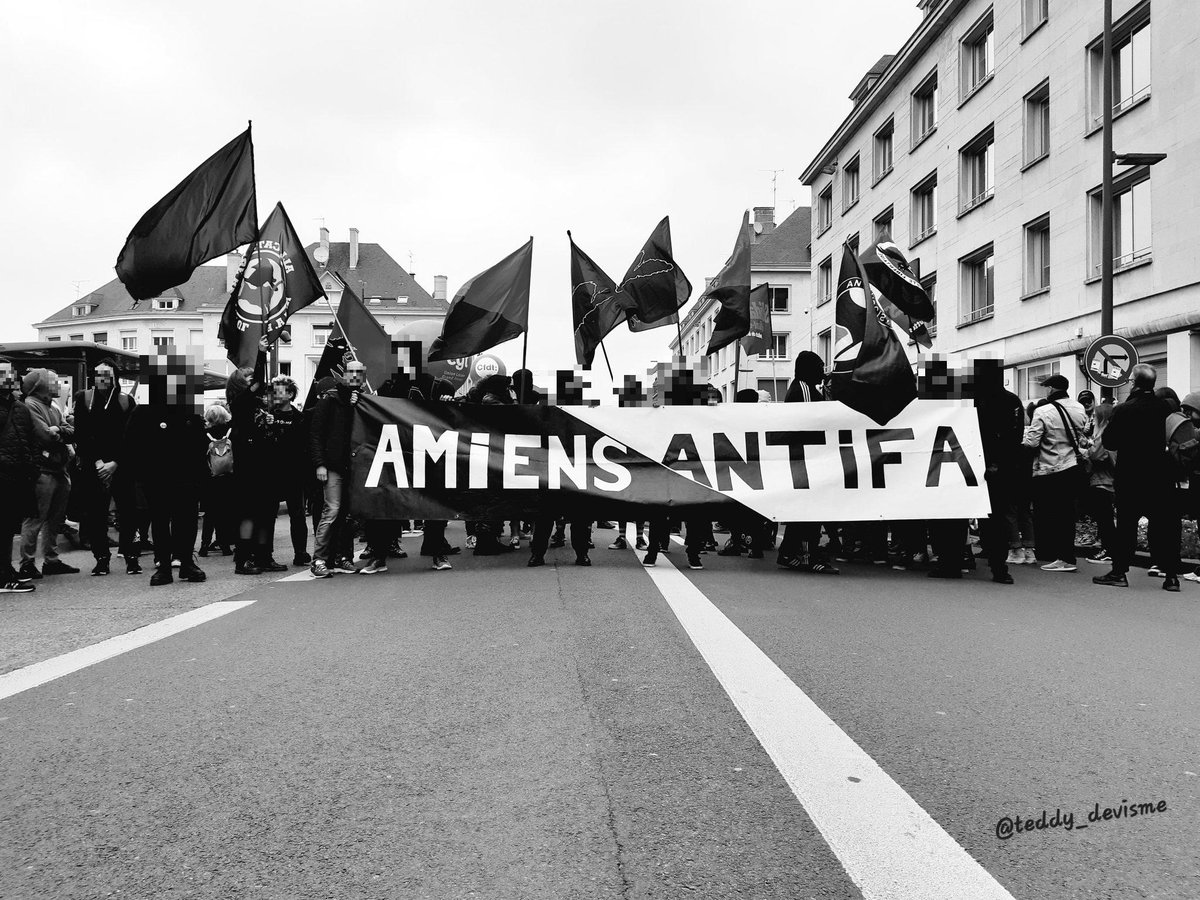 CapAntifasciste's tweet image. Le CAP a lancé une mobilisation #antifasciste, déterminée, #populaire et #féministe à #amiens. Contre la présence de l'extrême droite dans nos rues.