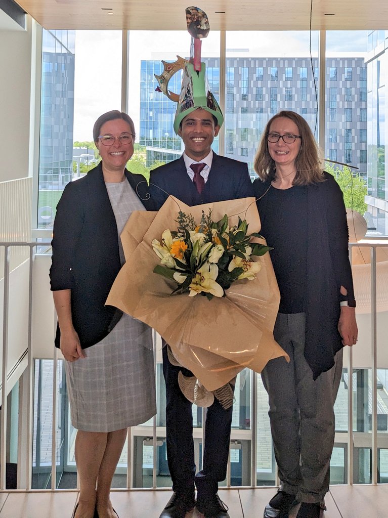 cfromen's tweet image. Introducing @FromenLab PhD #4 - Dr @BombKartik!!💣🎉 Kartik is a @UDChBE student coadvised with @AKloxinGroup and we're excited to share that he's headed next to a position @Merck! Congrats Dr Bomb!