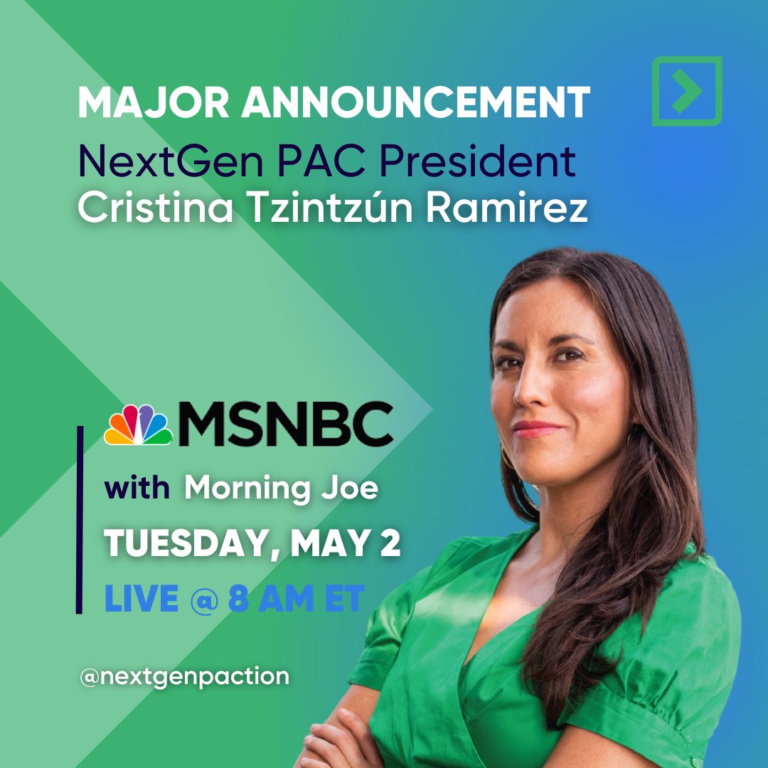 NextGen PAC On Twitter NEWS Tomorrow NextGen PAC Has A Big nextgen-pac-on-twitter-news-tomorrow-nextgen-pac-has-a-big