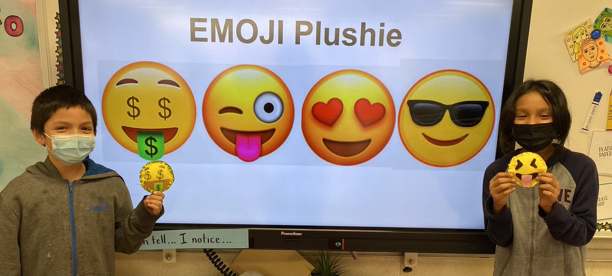 ArtwithMrsSound's tweet photo. 4th and 5th Fiber Arts Club- students practiced a blanket stitch on their emoji plushies. Excellent introductory project 🤑😜😍😎 https://t.co/3WbjtRer4i