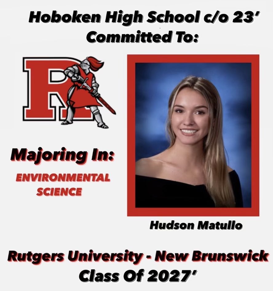 National Commitment Day #Redwings2023
#HereWeComeHoboken