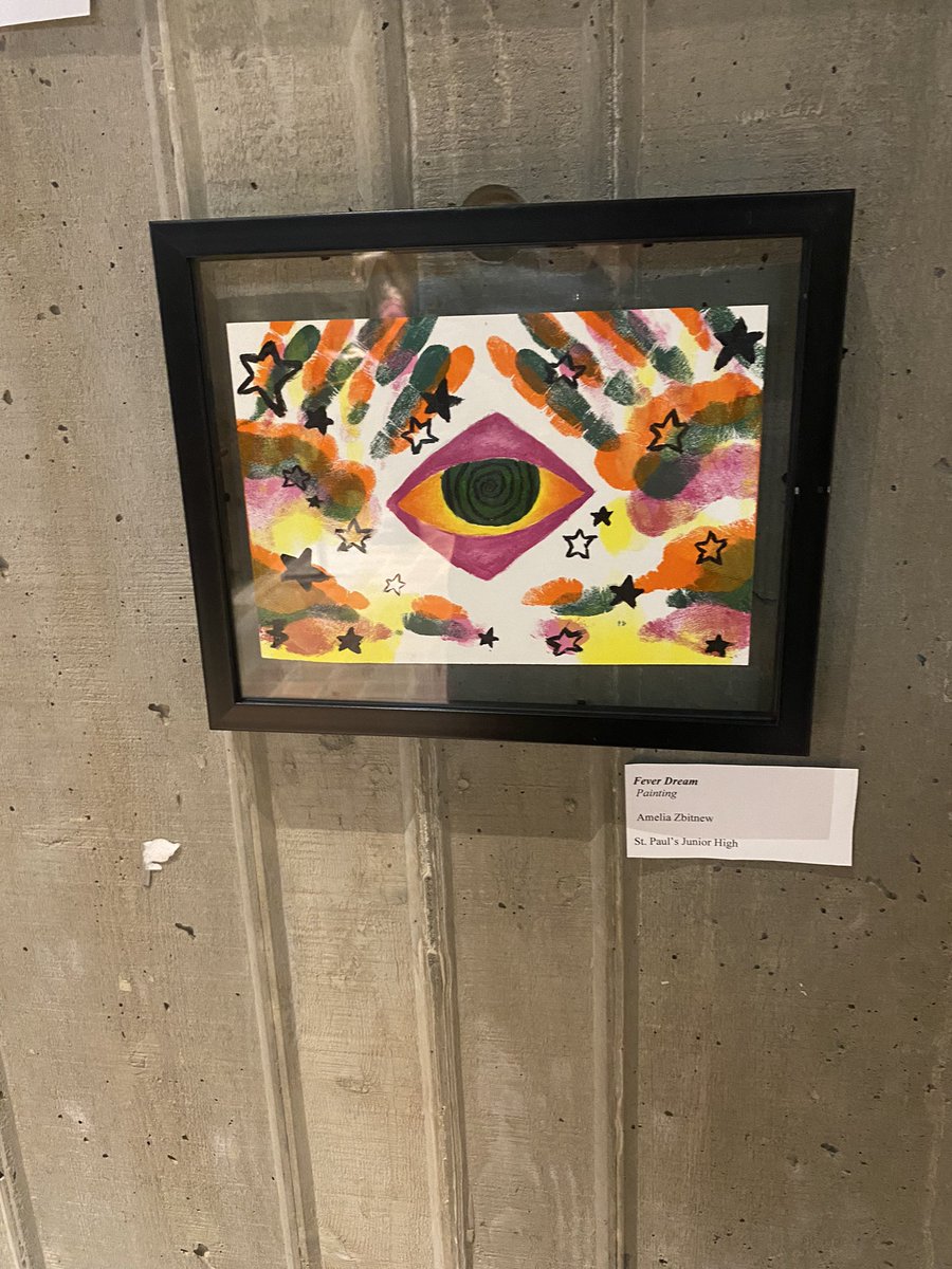 ms_macp's tweet photo. Got the chance to check out some beautiful artwork tonight by students from @BRJH_Celtics and @stpaulsjh at the @CityofStJohns Youth Week Art Exhibit. So much talent under one roof! https://t.co/qUukiALj6v