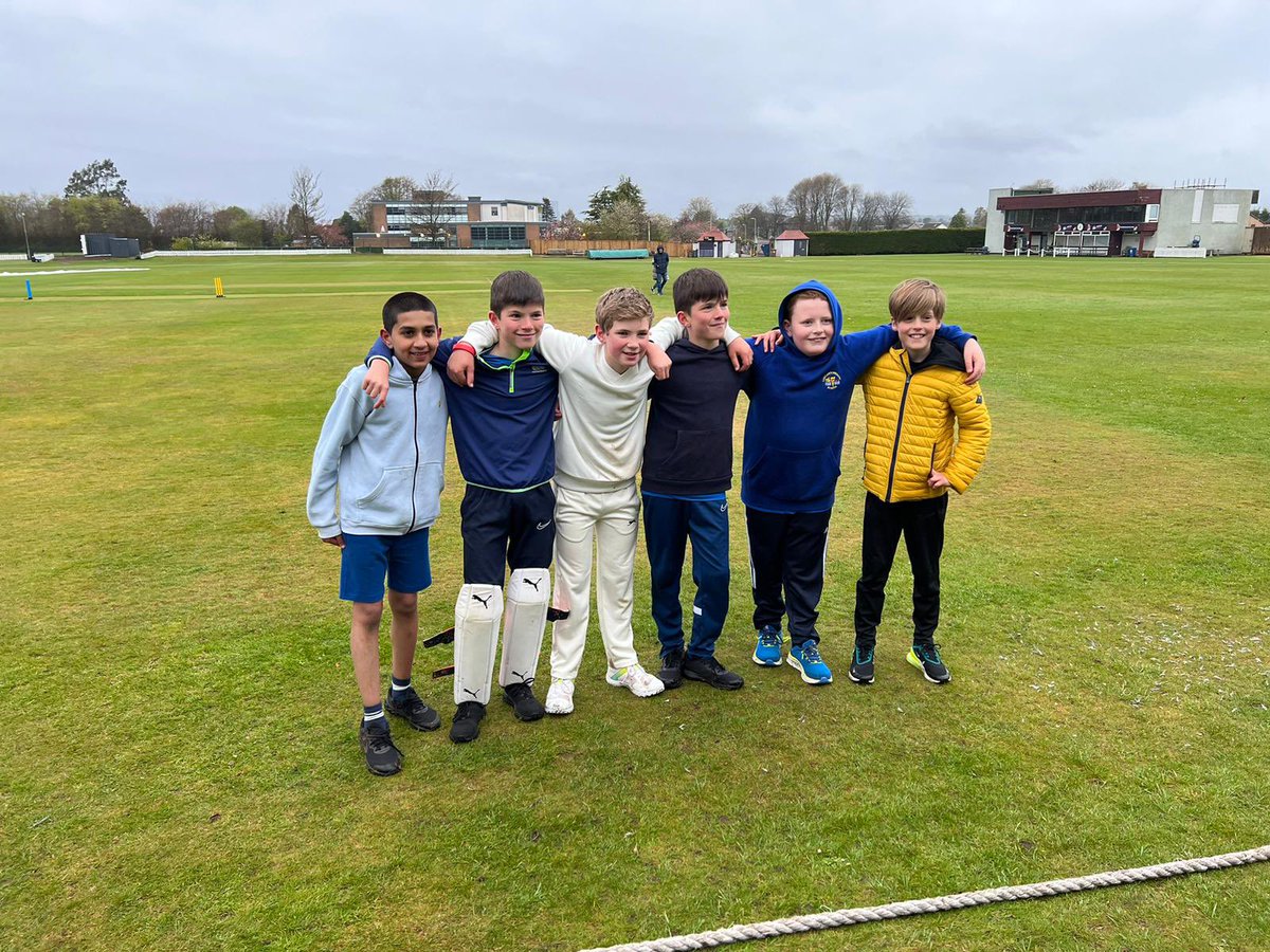 PerthDoocotCC's tweet photo. Great effort from our U12 team who were unlucky to lose by 3 runs in their first game of the season at a very chilly 🥶 @Forfs_Juniors . Thank you for hosting the game and we look forward to more games soon 🏏🏏 https://t.co/Ptvcx0Bt6N
