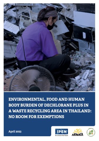 OlgaSperansk's tweet photo. #ewaste #plastics and plastic from end-of-life vehicles are a source of #DechloranePlus, a toxic plastic chemical, poisoning workers, their food and the environment, a new study by @ToxicsFree @arnikaorg revealed in Thailand @brsmeas #PlasticsTreaty https://t.co/SHF05EFS22 https://t.co/TSHWycESYQ