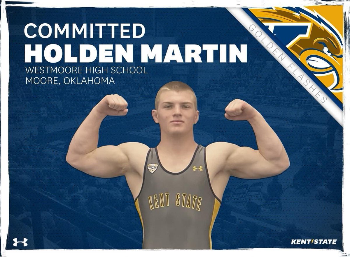 Holden Martin is headed to Kent State #okpreps