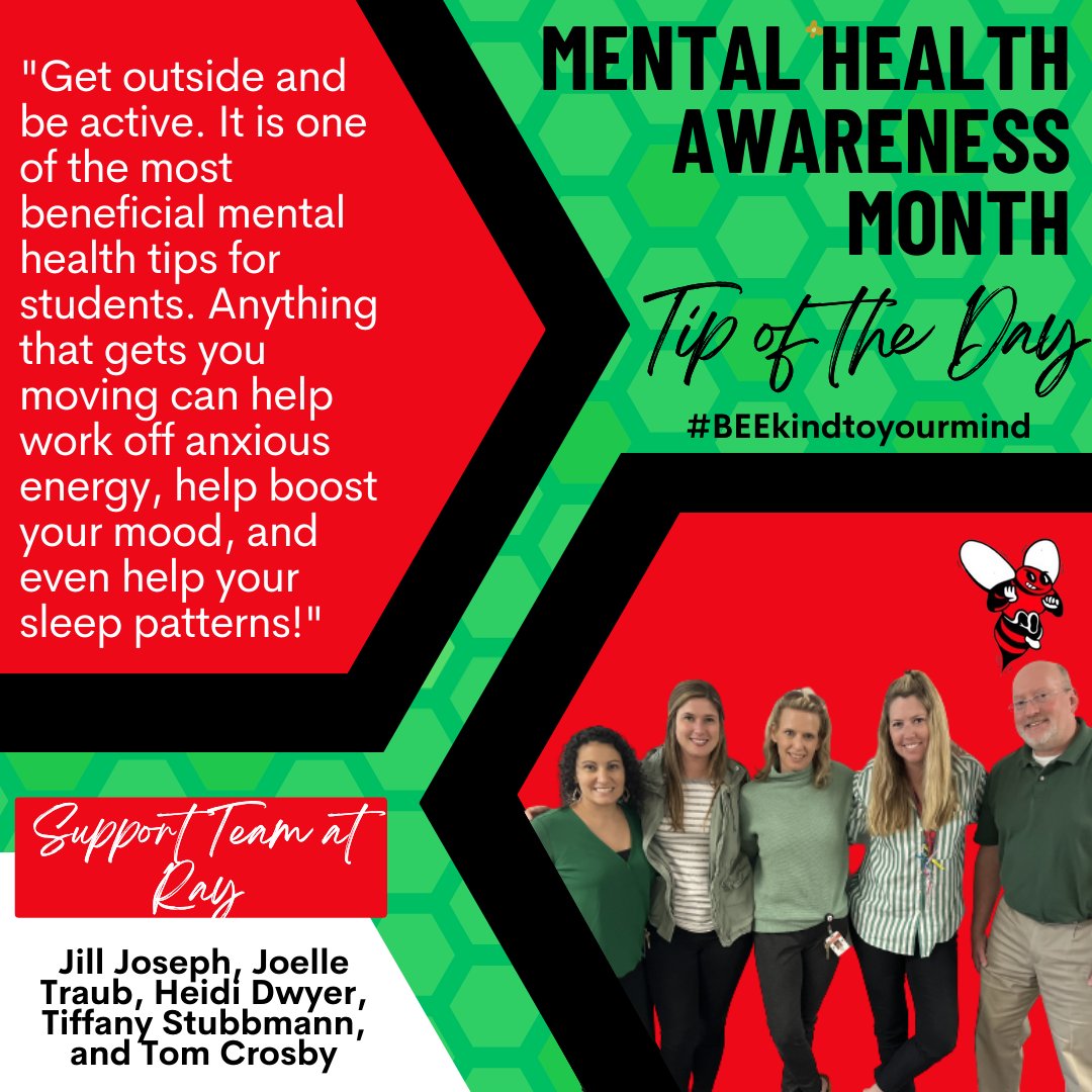 Mental Health Awareness Month - Tip of the Day!
Ray support staff encouraging us to get outside more this month! Check out this awesome outdoor challenge sponsored by LL Bean: The Feel-Good Challenge: strava.com/challenges/3708
#BEEkindtoyourmind