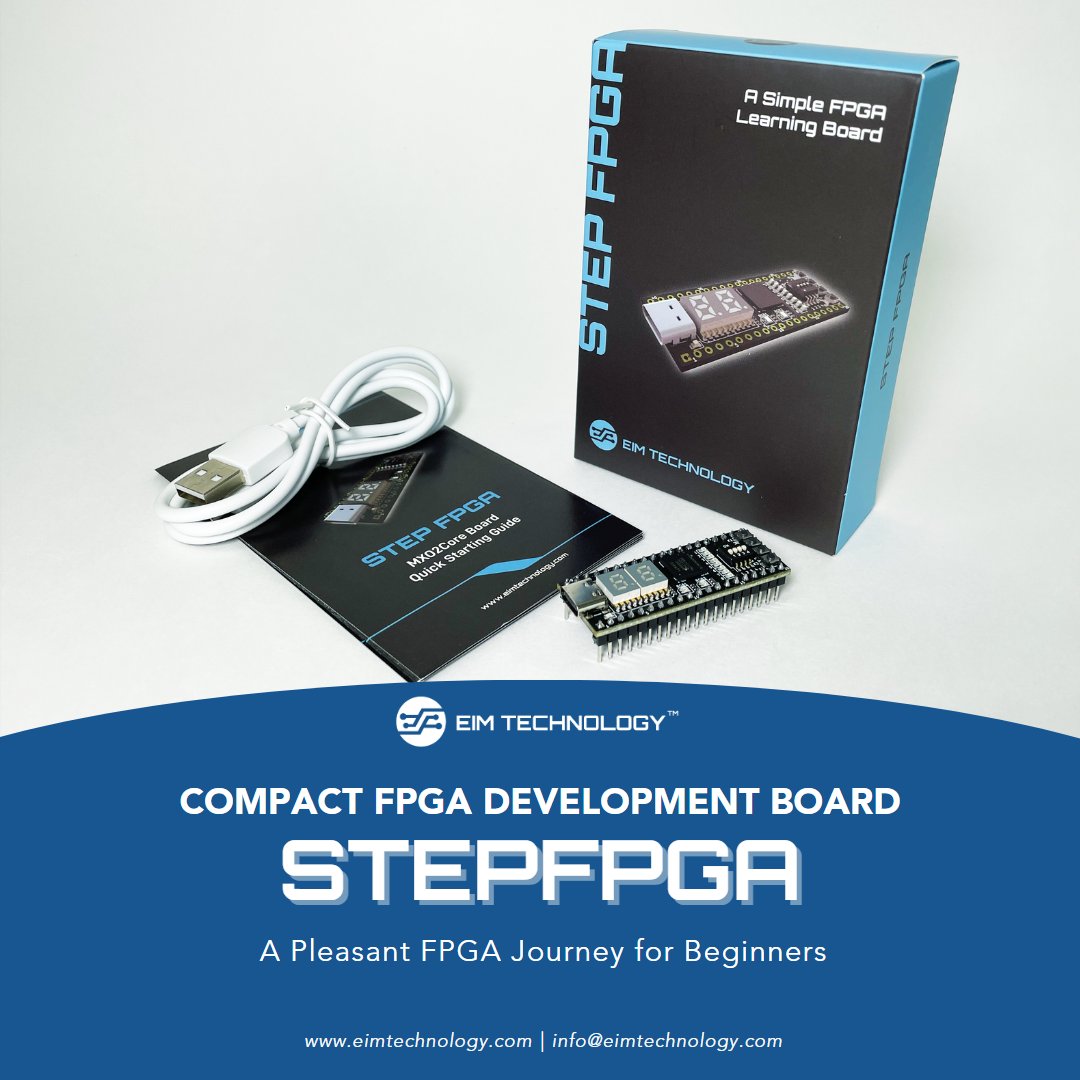 eimtechnology's tweet image. Take your FPGA projects to the next level with STEPFPGA! 🚀💡💻 #FPGA #DevelopmentTool #STEPFPGA