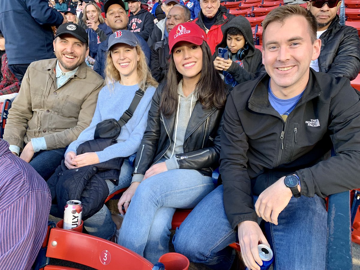 Kicking things off w/ @TL_Forbes in Boston with @BlueJays vs @RedSox baseball ⚾ @fenwaypark @CKeithOzaki @bvdieffenbach @BOAicher @PatrickHeindel @EvaRouanetMD @JJFitzgibbon @oselimvasc