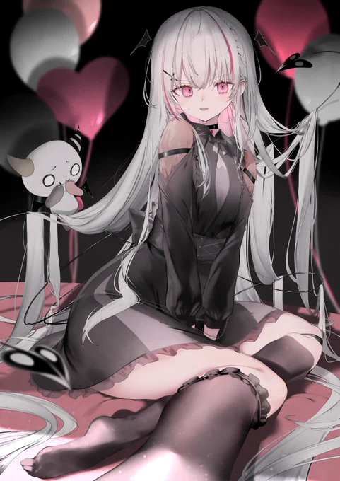 髪が伸びちゃった空澄さん   #空澄絵