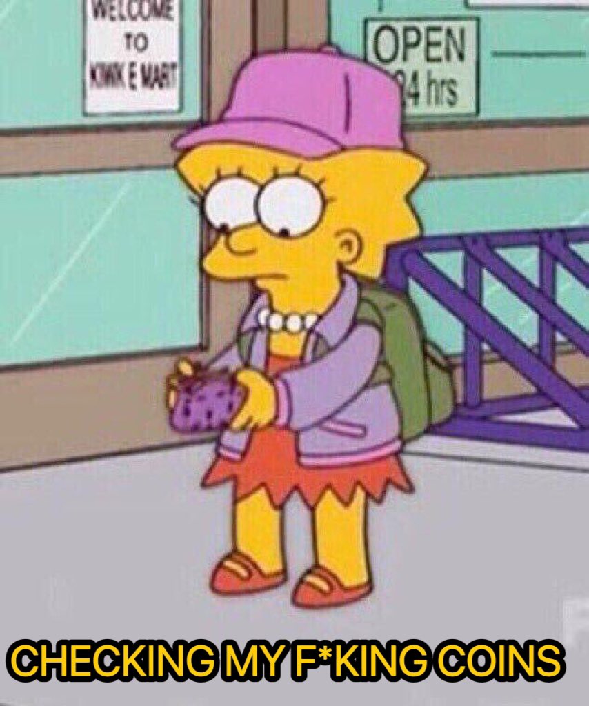 aisimp_arb's tweet photo. My empty wallet 🥲
$SIMP #ArbitrumAirdrop #AI #AIDOGE #PEPE #WOJAK #meme #DeFi #AiApe https://t.co/xekMcdPgPq