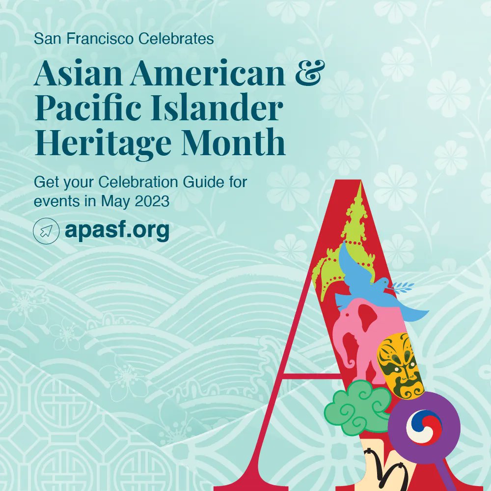 Did you know May is Asian American &amp; Pacific Islander Heritage Month? Learn more about the month and ways to celebrate: apasf.org

#AAPIHeritageMonth #AAPI #APAHM #SanFrancisco