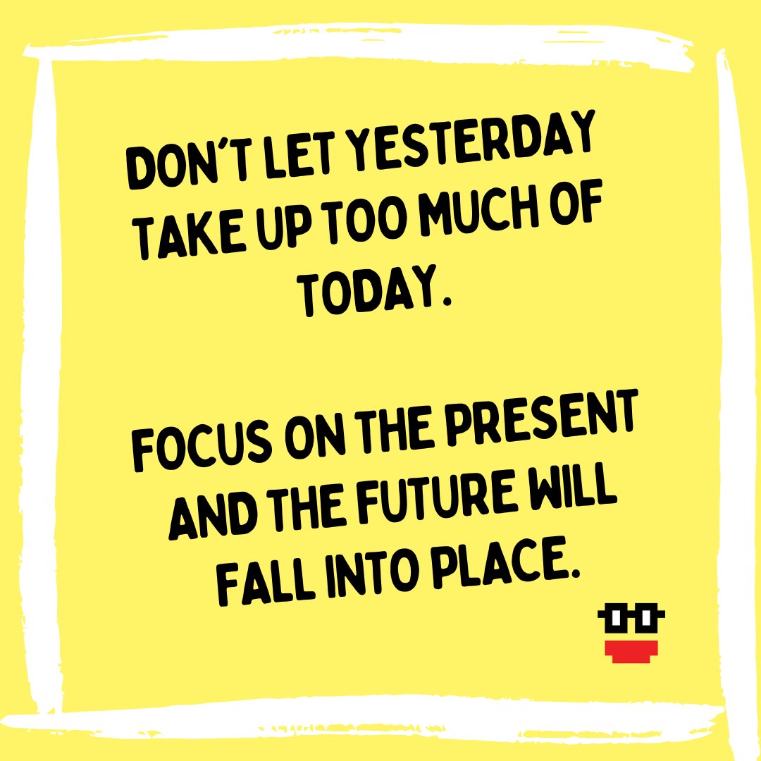 pixelizen's tweet photo. GM Fams, don't let yesterday take up too much of today. Focus on the present and the future will fall into place. 🌟

#LiveInThePresent #FocusOnTheFuture #NFTForHope https://t.co/wR3izcm94G