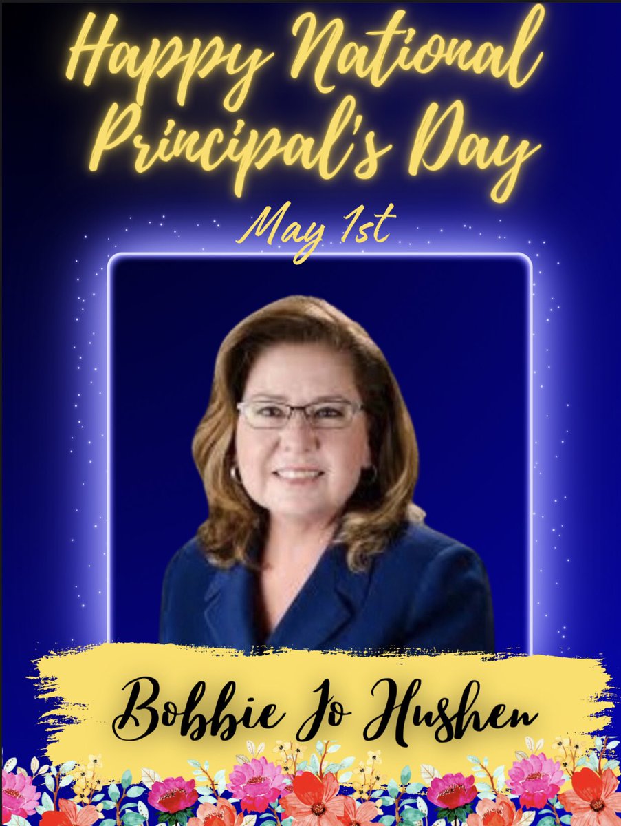 <a href="/LongElem_HCISD/">LongElem_HCISD</a> Thank you Mrs. Hushen for bringing your passion to grow and lead our children towards a brighter future. Wishing you a Happy National Principal’s Day!