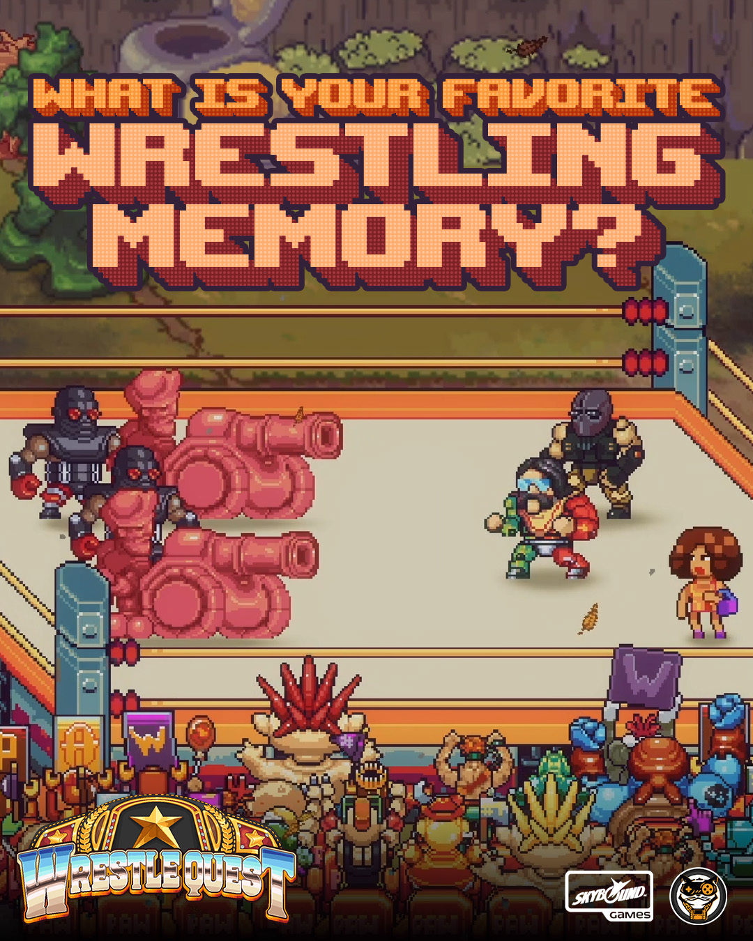 Mega Cat Studios x WrestleQuest on X: Exciting news, Questheads