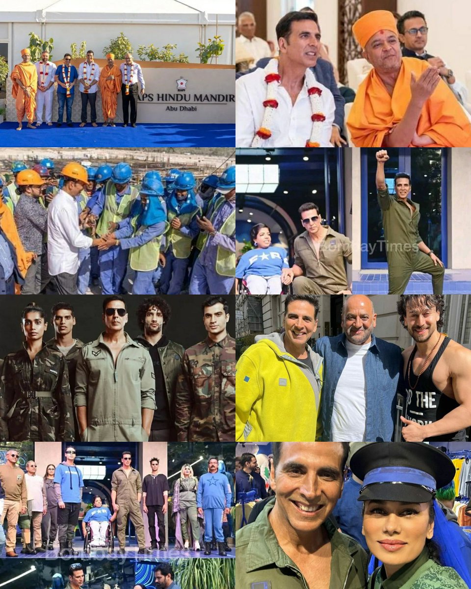 ArmyAkkians's tweet photo. #BadeMiyanChoteMiyan All Letest Pictures This Weekend #abudhabi #AkshayKumar #tigershroff 😍😍❤ https://t.co/yBcZa9bvkT