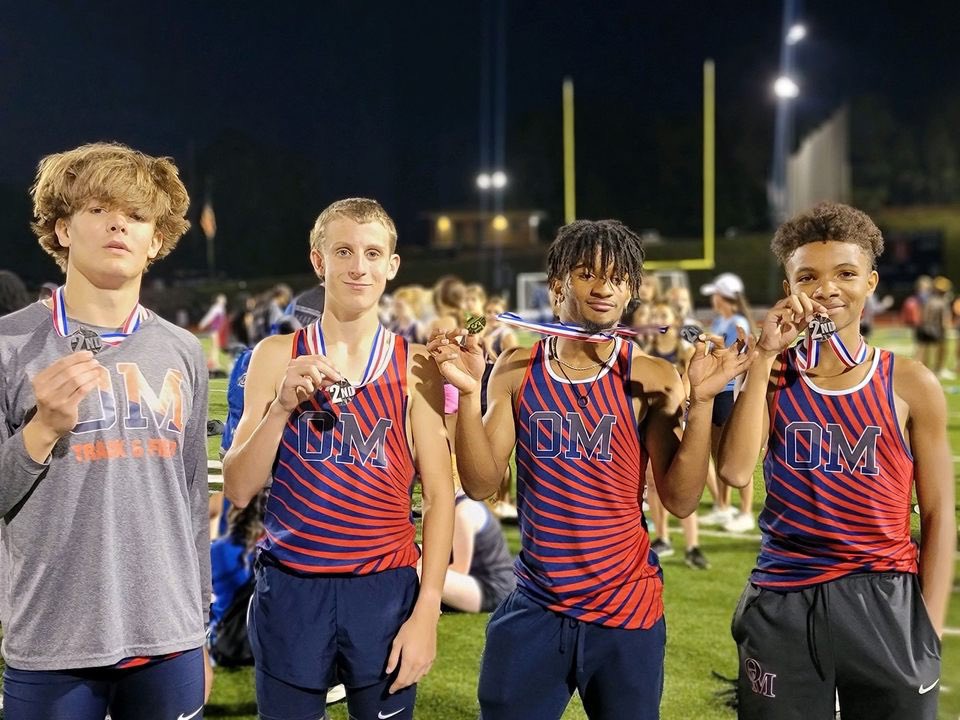OMHSTrack's tweet photo. Boys 4x400 and girls 4x100 are headed to state meet! #team #family #goom https://t.co/ZOP97MkRBl