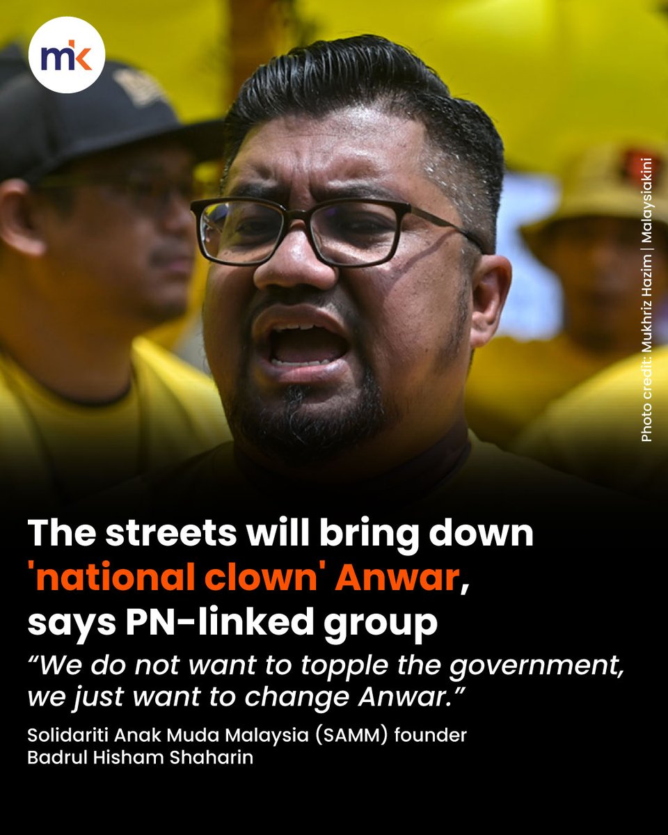 Full story: mk.my/6Tv9gX3

Solidariti Anak Muda Malaysia (SAMM) claimed that Anwar Ibrahim has failed to deliver reforms and tackle the rising cost of living while endorsing corruption and nepotism.