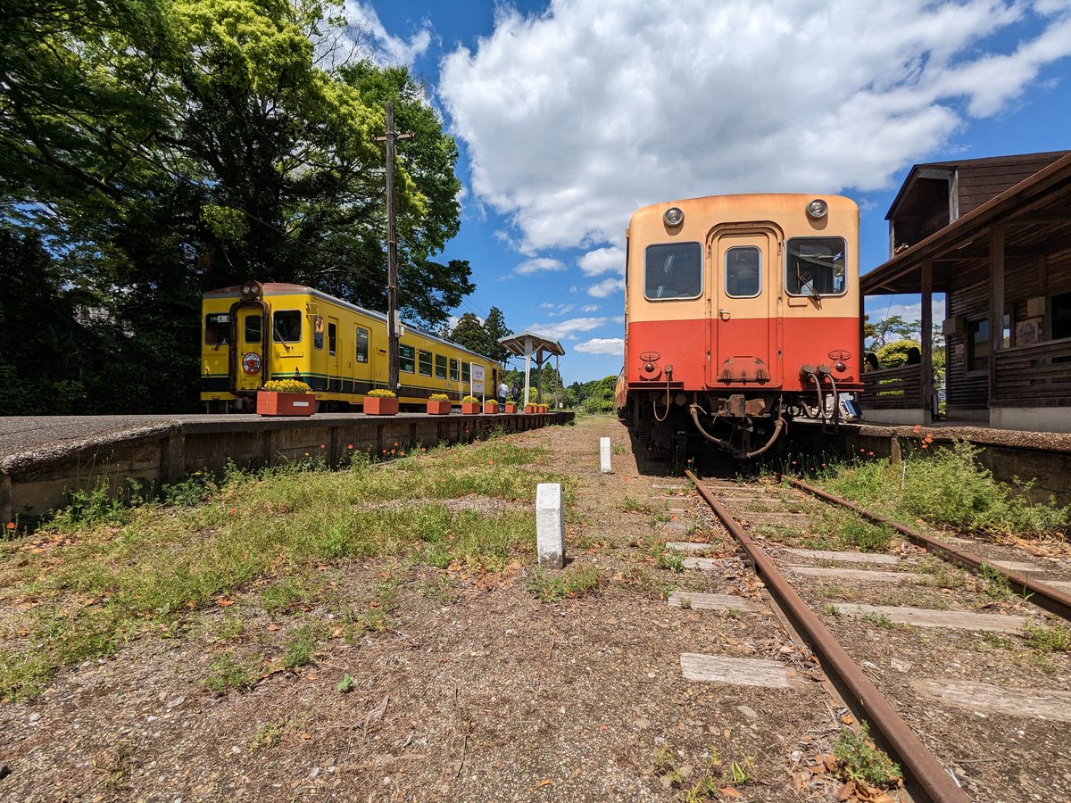 N33125403's tweet photo. #小湊鉄道 から #いすみ鉄道 へ
#鉄印帳 もゲットです。
車内アナ��ンスもあって楽しみながら旅行出来ました。 https://t.co/olbL6QWjO8