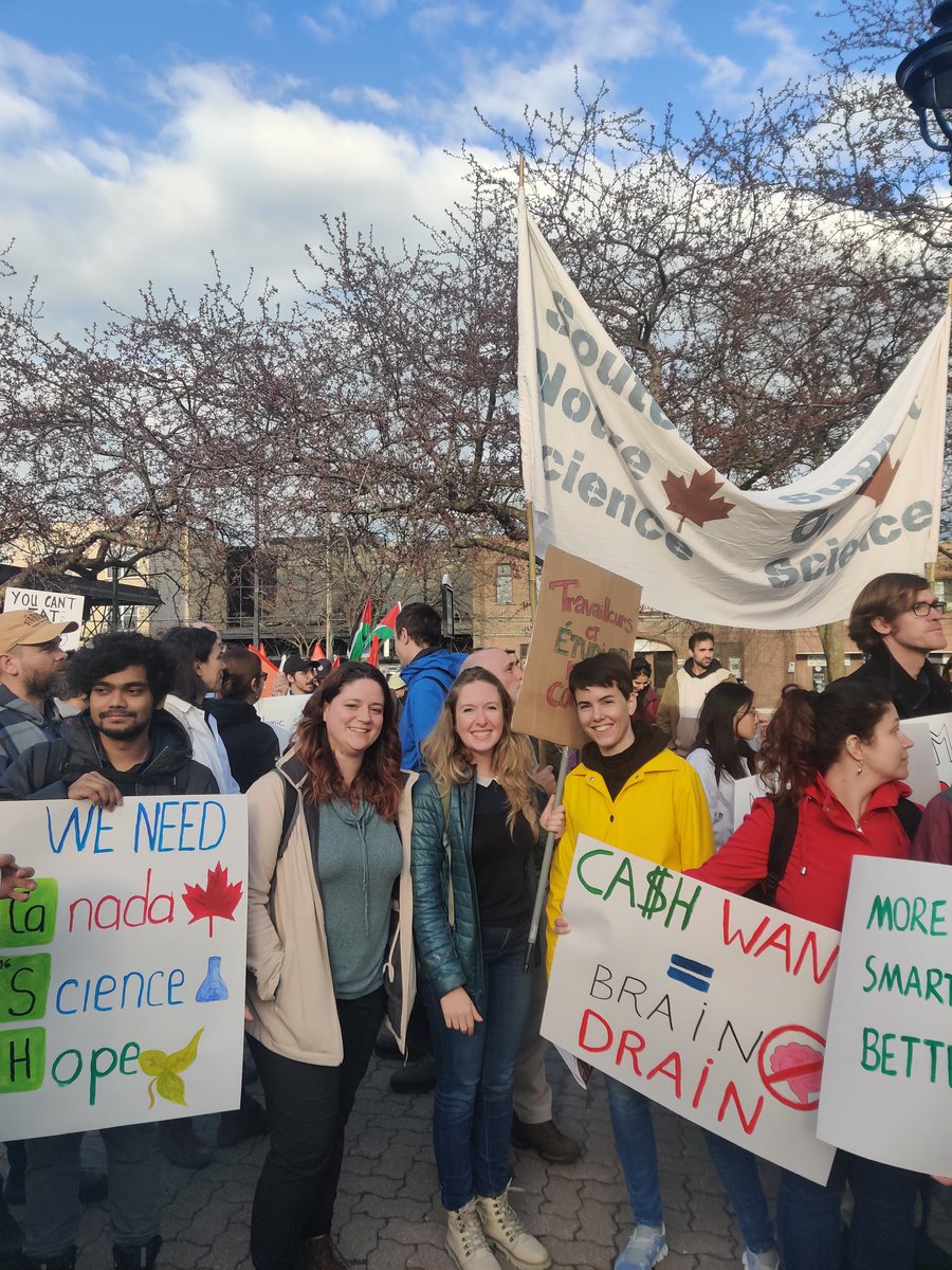 Vanda G-Lovejoy (@non_coding_gal) on Twitter photo Great demo today with <a href="/SupportOurSci/">Support Our Science</a>. We demand a living wage, more scholarships and grants for science. Great demo today with <a href="/SupportOurSci/">Support Our Science</a>. We demand a living wage, more scholarships and grants for science.