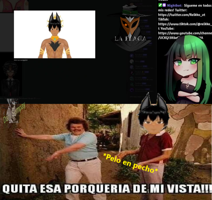 DaniSempay's tweet photo. @Reikko_vt
#Plagamemes
#PlagamemesReikko
#Reikkomems https://t.co/SHWuK3IEmE