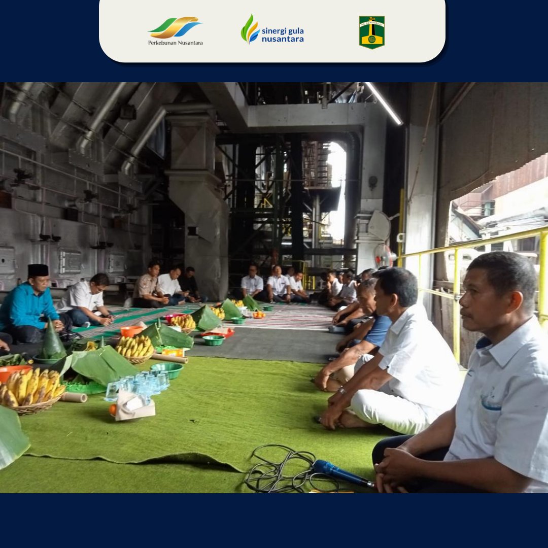 pg_ngadiredjo's tweet photo. Rangkaian selamatan St. Boiler bagian Instalasi di PG Ngadiredjo menjadi momentum penting dalam menyongsong suksesnya masa giling 2023.

#sinergigulanusantara
#pgngadiredjo
#kedirilagi
#pabrikgula https://t.co/gDofBTSCj8