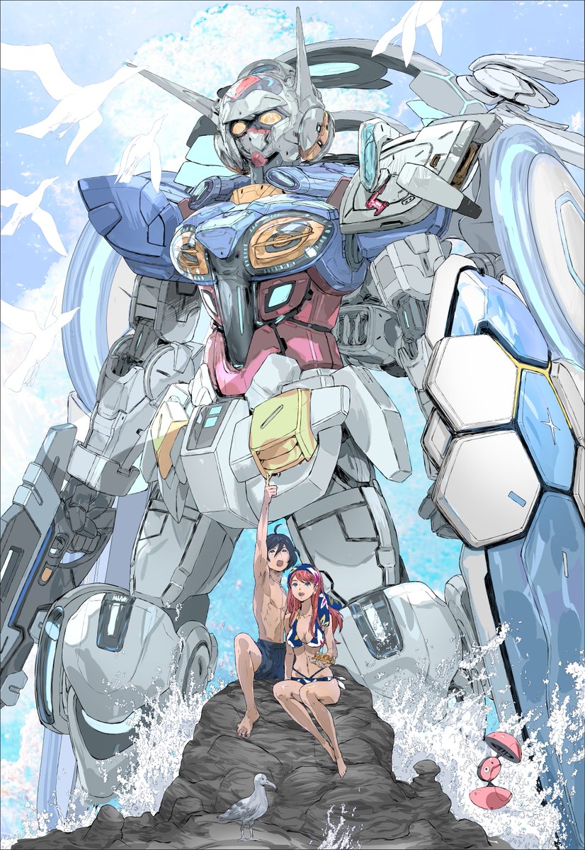 「ちょっと前に描いたGセルフ」|あきまんPLAMAX「GODZ ORDER」神翼騎士団のイラスト