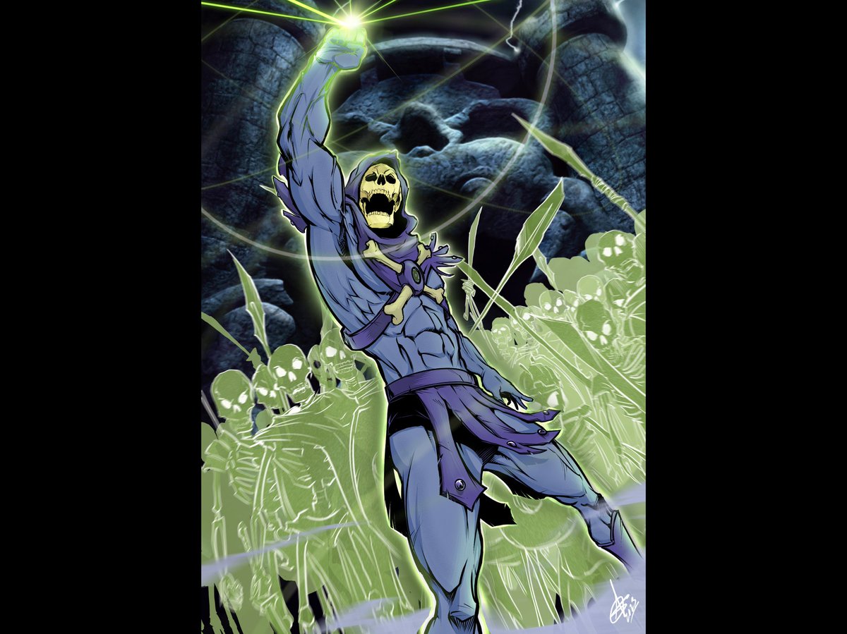 Ctrigger101's tweet image. Skeletor possesses a GREEN LATERN CORP RING? How? Does this level the playing field against He-man who wields Moljnir? #MastersoftheUniverse #ComicArt #DigitalArtist #digitalart #hemann #80sclassic #digitalcomics #Classics #comicbooks #BlackArtist