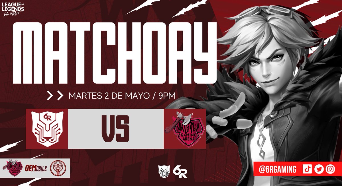 PantereSports's tweet photo. ¡HOY JUEGA LA ACADEMIA DE 6R PANTER!

🔥#WildRift🔥

🏆 'Asgard Wild League' - @valhallaarenave 
🆚 Valhalla
🕓 21 Hs (🇻🇪)
📺 https://t.co/d4HTCrl8n4

#GO6R 🐯❤️ https://t.co/asDIen5GNU