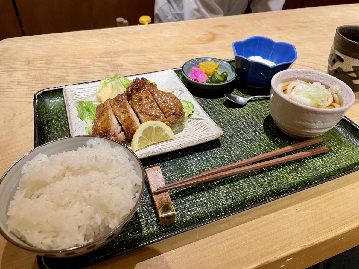 HiokenGames's tweet image. 鶏のもろみ焼き美味しかった😋