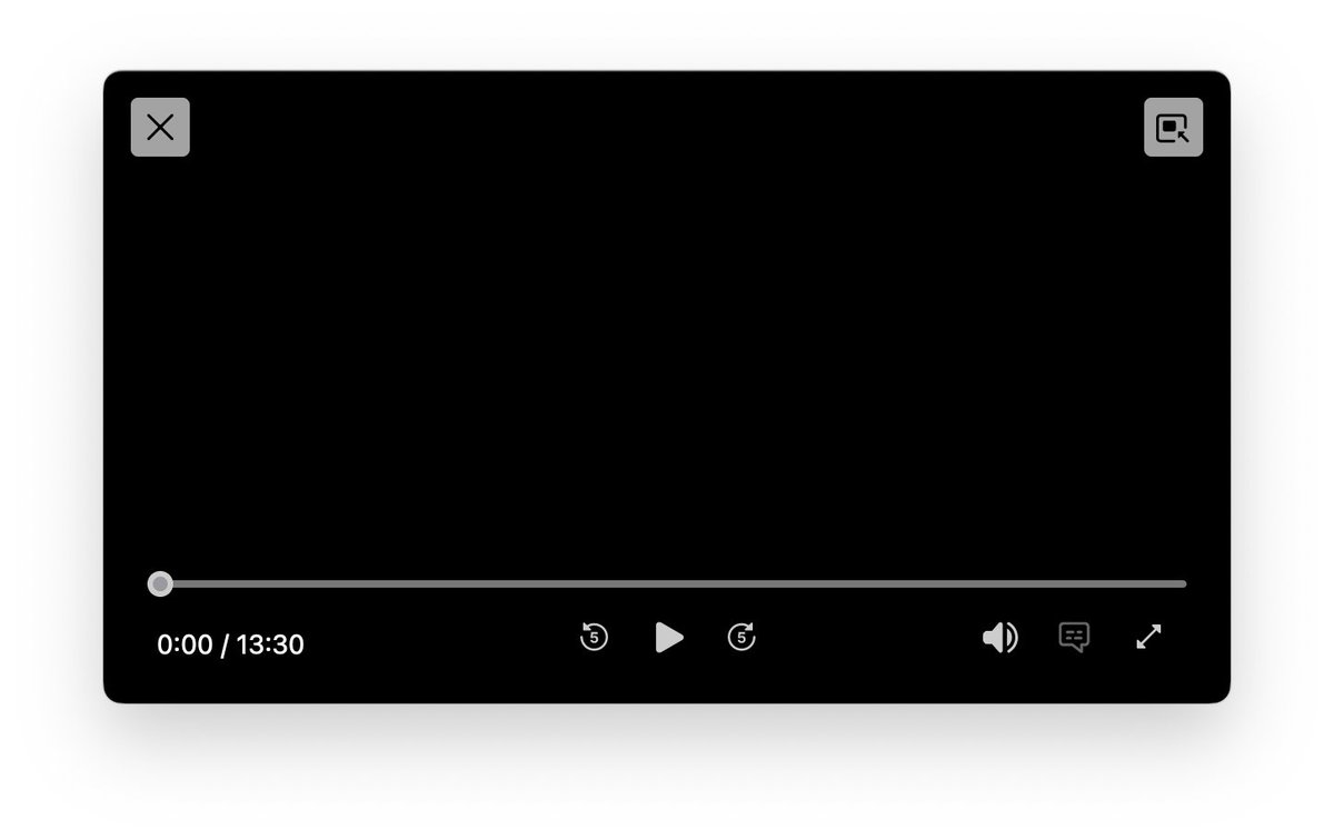 AdamOpenWeb's tweet image. The new #firefox #pip design in v113 is so good! Nice work.
