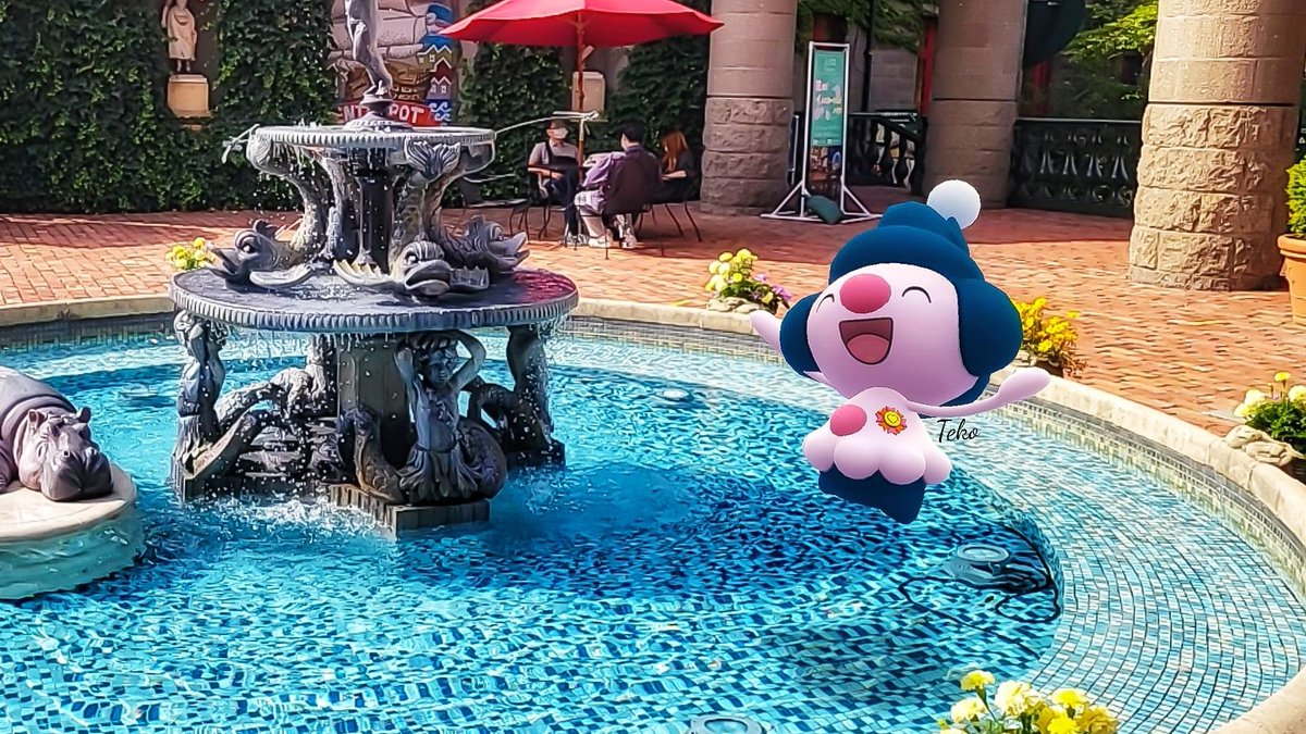 tokotekap's tweet photo. 色違いのマネネちゃんも待ってるよ🫶🏻🌲

#PokemonGO #ポケモンGO
#GOsnapshot #GOsnapshots
#NianticAR #マネネ #MimeJr https://t.co/4lz46TZ7Ro