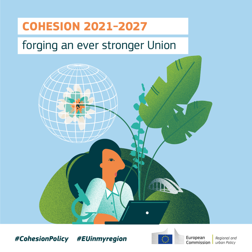 ElisaFerreiraEC's tweet photo. #CohesionPolicy: forging an ever-stronger Union.
By mobilising 1/3 of the EU budget➡️€378 billion⬅️in 2021-2027, Cohesion helps reduce disparities between #EURegions and fosters sustainable growth and convergence all over 🇪🇺.
/1 https://t.co/RIylZMqdJl