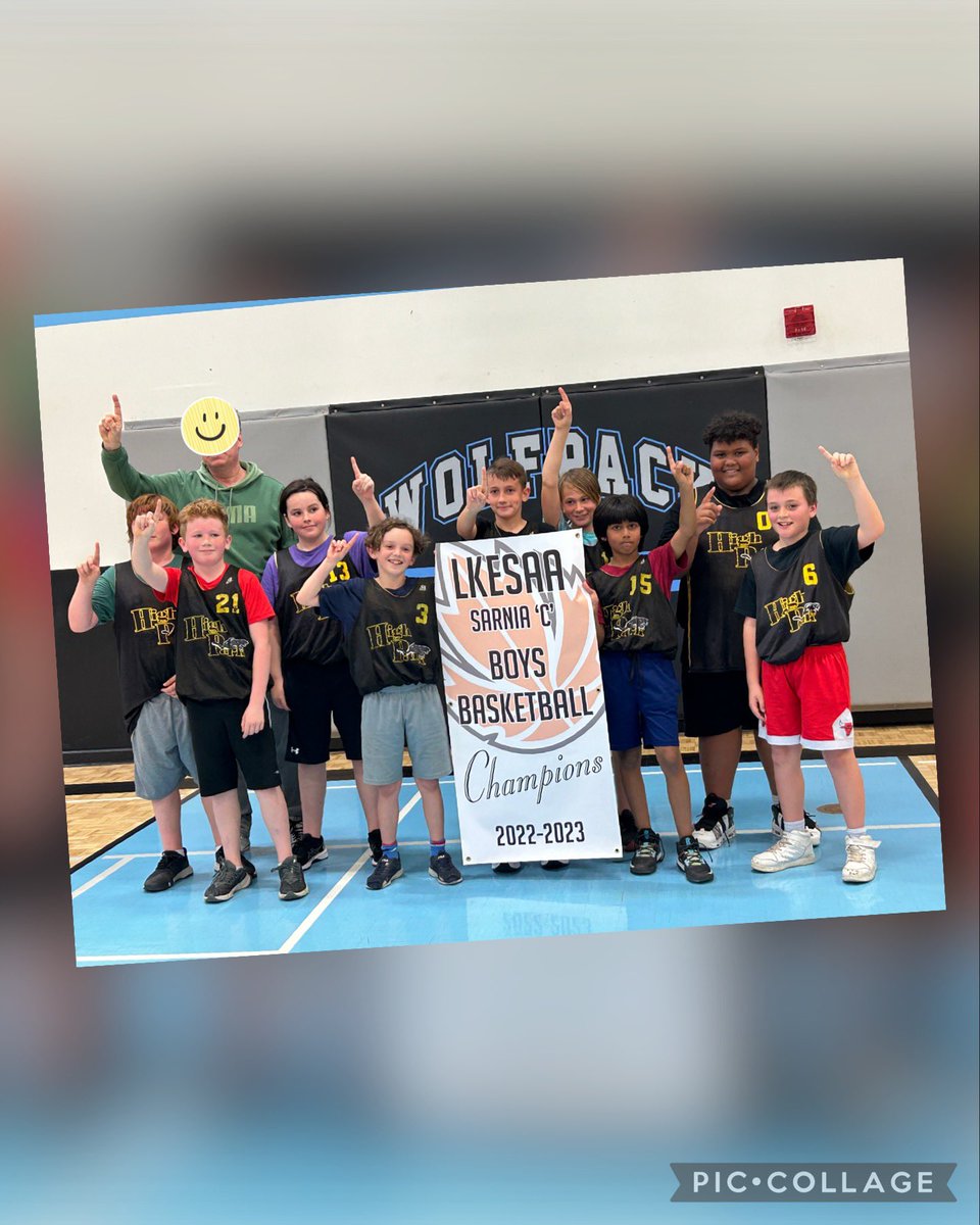 HighParkSarnia's tweet photo. โฆand this team won as well! Way to go. This team practiced as they played, with determination and perseverance ๐ฅ๐ #HPcommunity https://t.co/H18skpm9GP