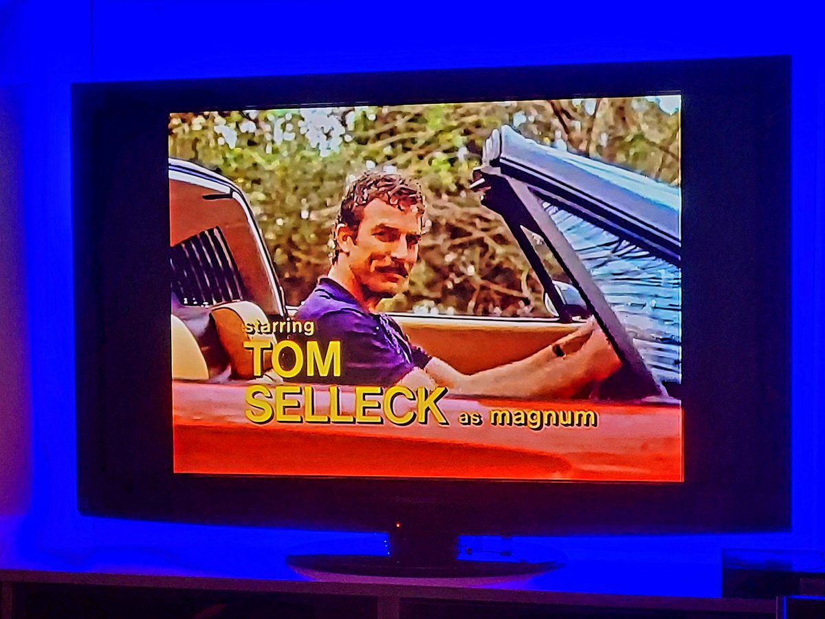 Thanks to <a href="/tallpauluk/">tallpauluk</a> for unlocking the vault and making 8 seasons of #MagnumPI available - Time has little to do with infinity and jelly donuts