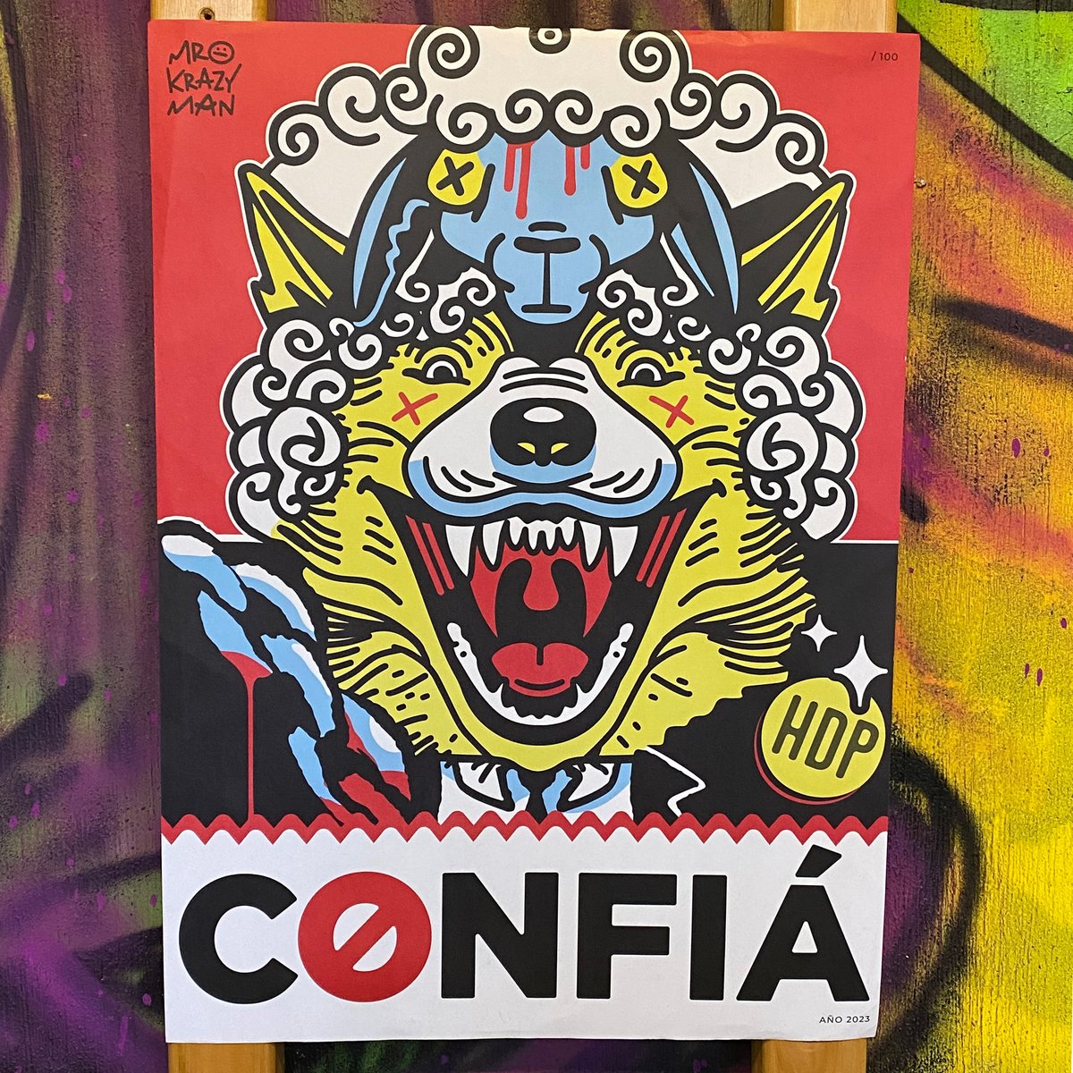 mrkrazyman's tweet image. En la pradera, las ovejas bien lo sabían,
quien era el lobo, astuto y artero,
pero aun así, lo votaron y lo seguían,
cegadas por su discurso traicionero.

Confía, Confía, Confía.

Año Electoral en Guatemala 2023
🐑🐏🐺👹

#wheatpaste #streetart #illustration #lowbrow   #art