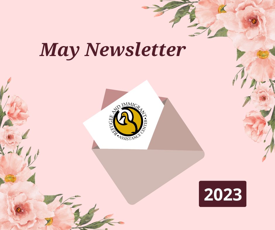 Welcoming May - mailchi.mp/riacboston/wel… There's always something happening at RIAC! Our May newsletter is now live, featuring updates on recent events and exciting plans for the future. #CommunitySupport #RefugeesWelcome #ImmigrantAssistance #RIAC