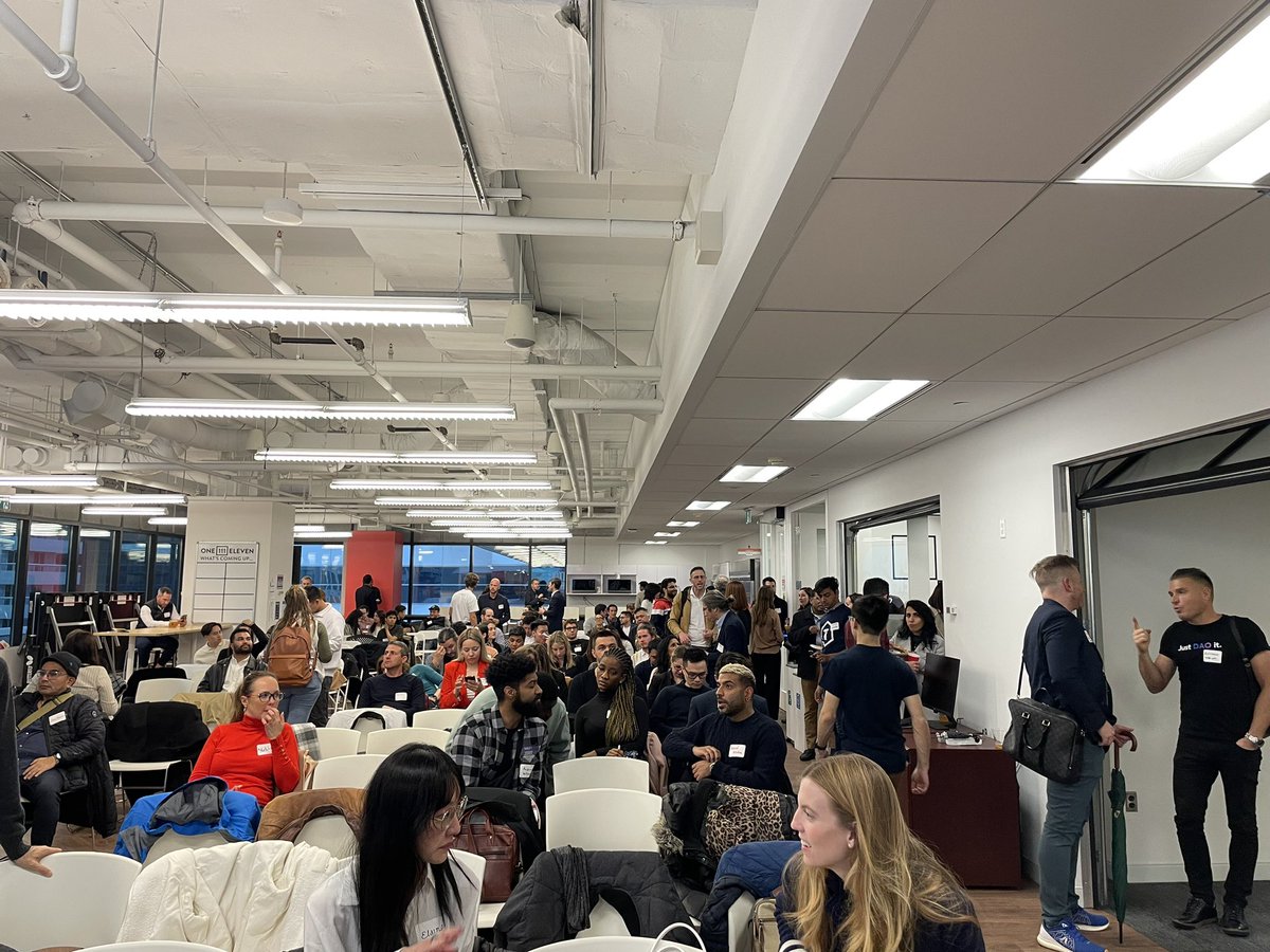 gsinghviews's tweet image. #TechTO is houseful! @TechTO