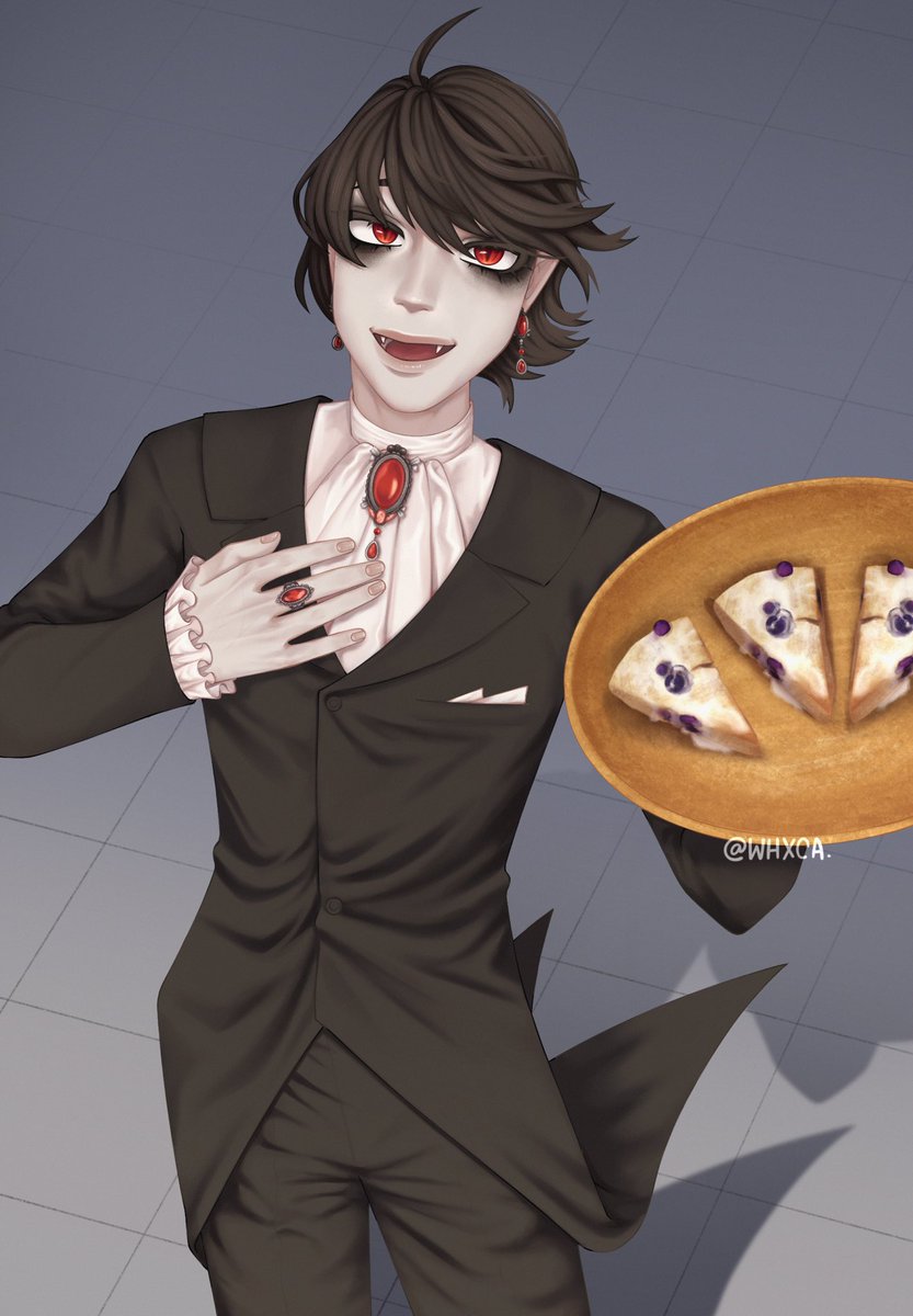 “Do you want to try my blueberry scones?” 🫐
Here is pastry chef Ashe in my style!

#royalehigh #royalehighart 
<a href="/RoyaleHighValks/">Royale High ✨</a>