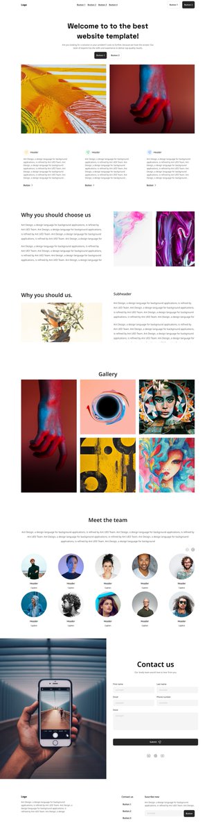 Bashford_BF's tweet photo. Landing page design from figma using react app with full mobile responsiveness…

Tech/framework used>>
HTML
CSS
ReactJS
myreact-app
Tailwind-CSS 

Preview here [https://t.co/mDMn5DtFFZ]

#reactjs  #html5 #css #myreactapp #javascript https://t.co/ko93qXuufD