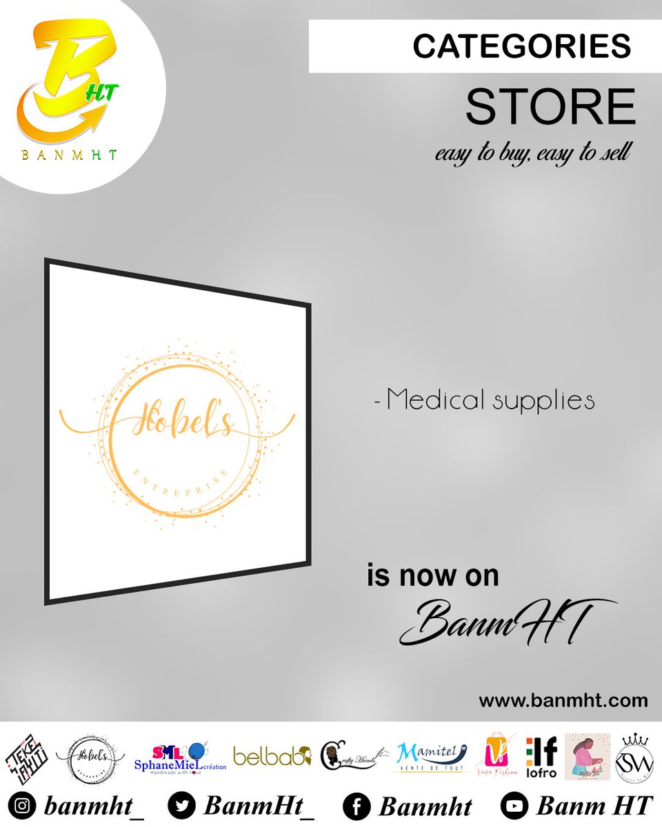 BanmHt_'s tweet photo. BanmHT vous présente 3 nouveaux magasins😍

Hobel's : https://t.co/xQuhIND5fv

Teke Ayiti : https://t.co/oSVYHvvGzt

Hantz Parfumerie : https://t.co/lebQAQp91R

Visitez-nous dès aujourd'hui 😊✨ https://t.co/X7MEF58Wt6