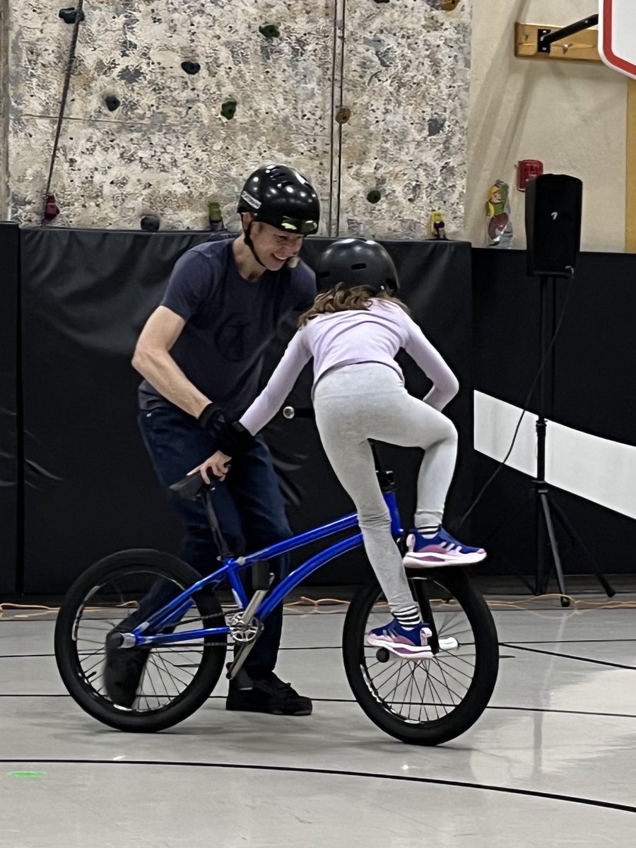 Spectacular BMX show today from Matt Wilhelm! Thanks for sharing your positive message and incredible talent with our community! #YouBelong #PartnersInGrowth