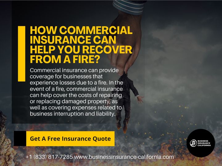 BusinessInsCal's tweet photo. Commercial insurance can help you recover from fire damage in several ways. Get the best insurance quote online for free. Contact us at 833-817-7285 or visit our website at https://t.co/fNKVhglnLo.
#FireInsurance
#CommercialFireInsurance
#FireInsuranceLosAngeles https://t.co/QY0XiVb59b