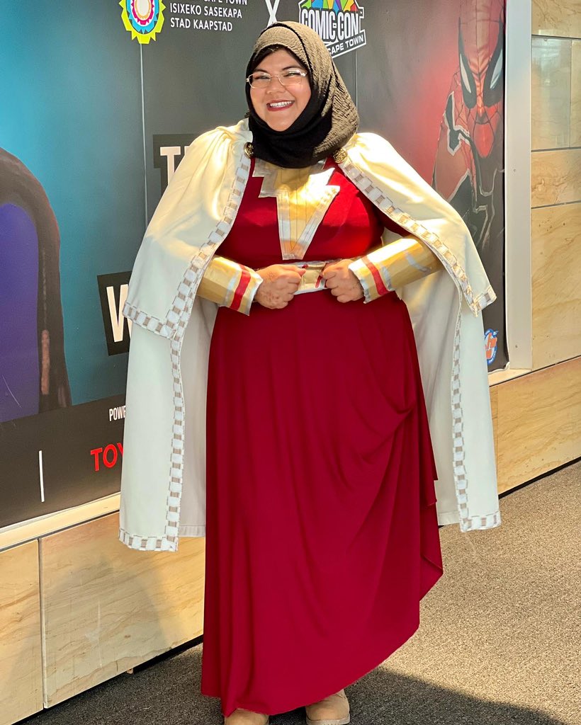 SimplyTheeKP's tweet photo. Brought my Shazam Cosplay back to life, New and Improved 🥰 for Comic Con Cape Town!
@ZacharyLevi ⚡️⚡️⚡️⚡️ 
Much Love and Light to You 🙌😌

#ComicConCapeTown #comiccon #comicconcapetown2023 #Shazam https://t.co/A4p0hpJCaF