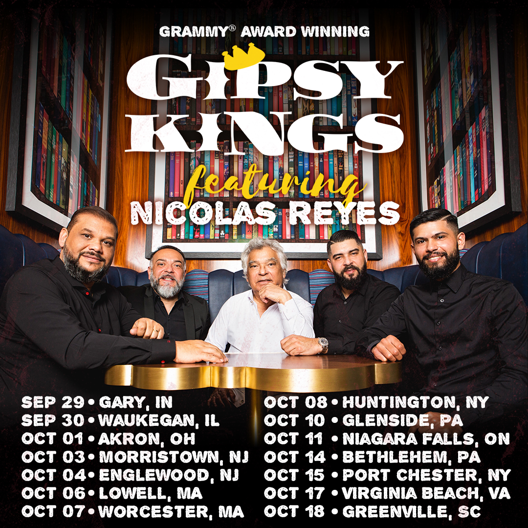 gipsykings's tweet photo. ANNOUNCING
Gipsy Kings feat. Nicolas Reyes
Fall US Tour Dates

Sign up for Artist Pre-Sale NOW at https://t.co/Vd0CGaTNLT https://t.co/w5s4N773pS